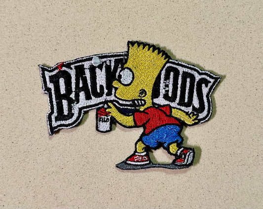 Bart graffiti back woods patch