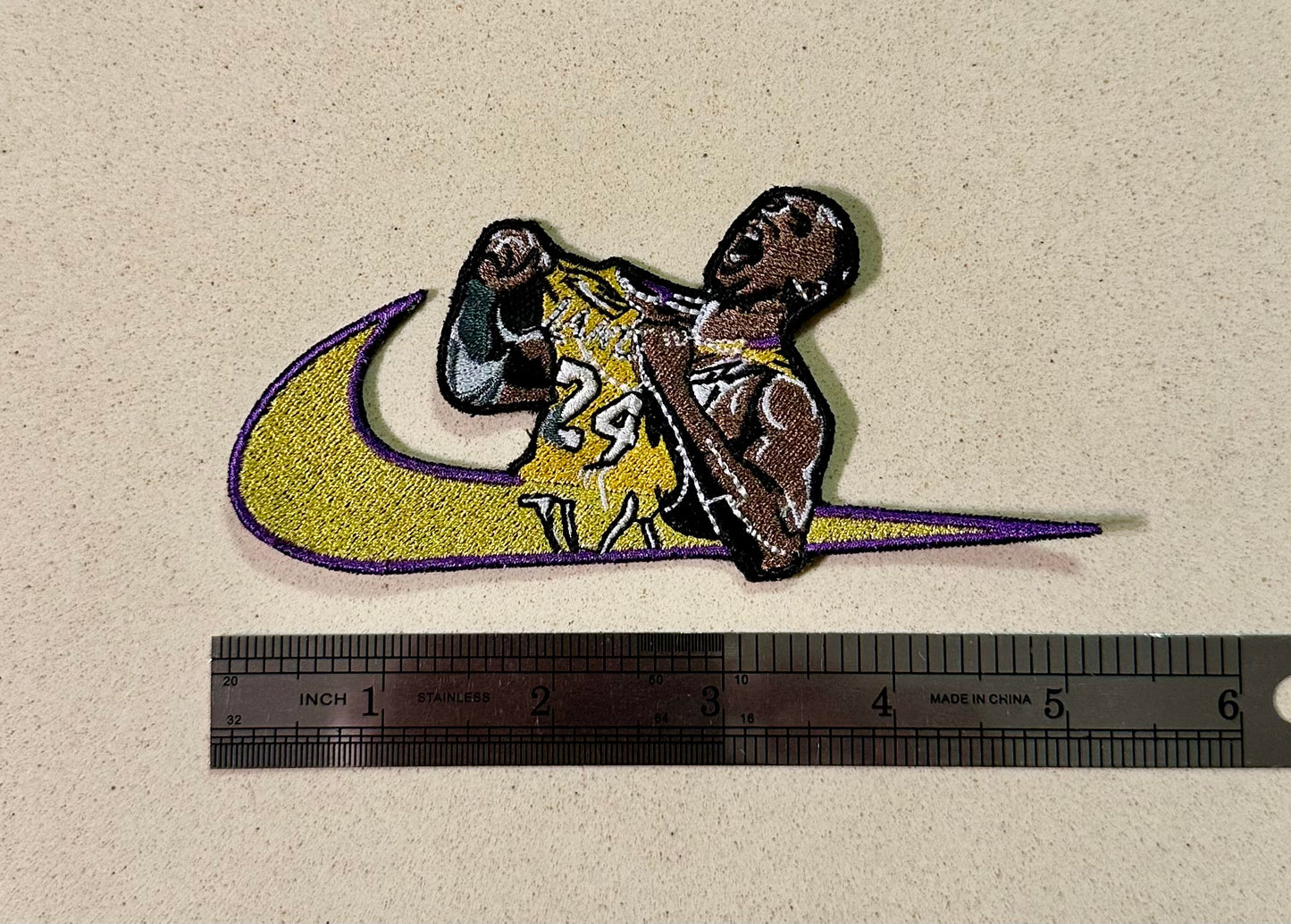 Patch for ironing basketball goat Kobe | Kobe patches, sports patches, the goat patches, yellow patches for anything