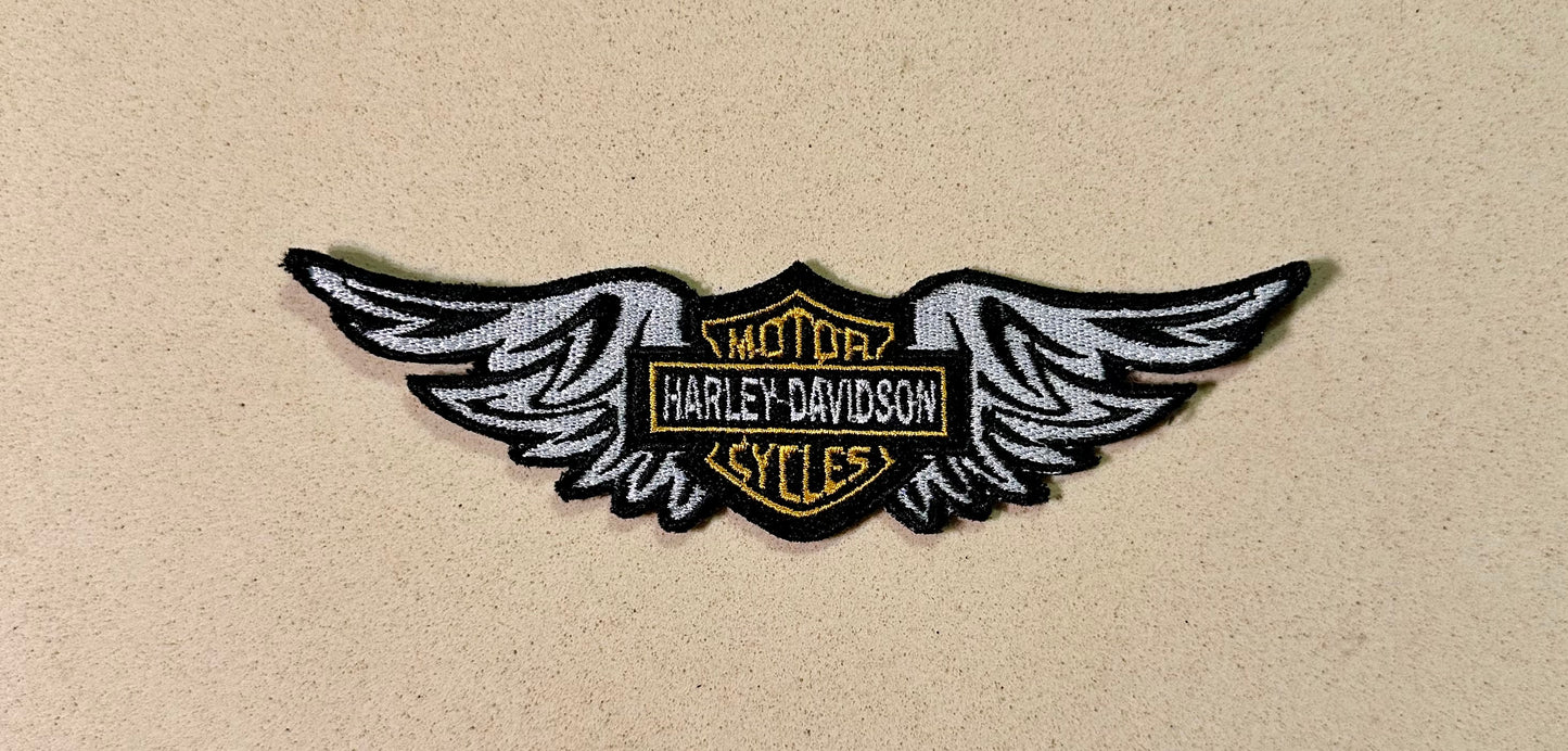 Patch for ironing angel wings Harley D | riding patches, motorcycle patches, logo patches, angel wings patches for anything