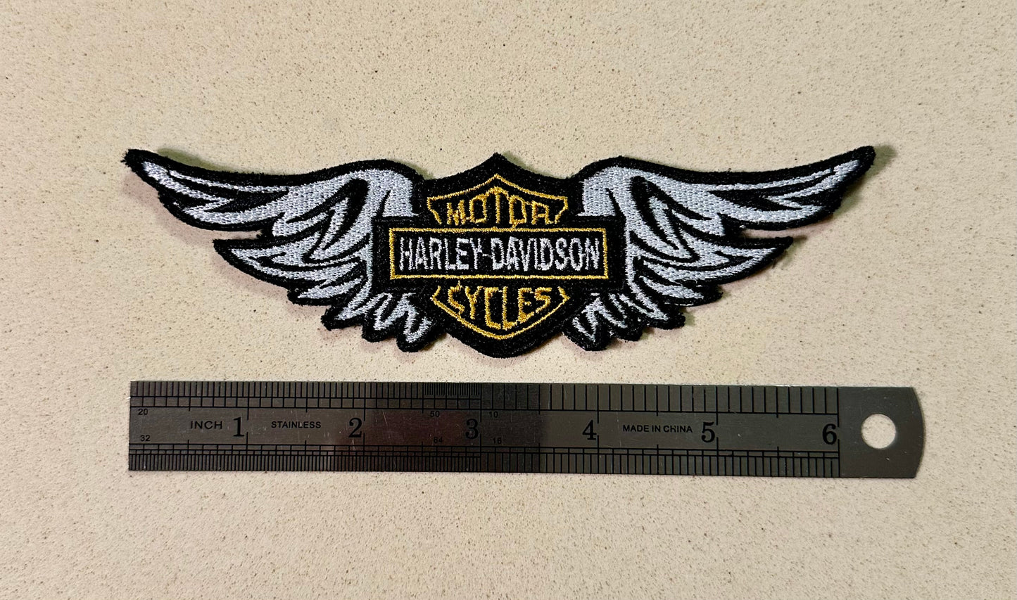 Patch for ironing angel wings Harley D | riding patches, motorcycle patches, logo patches, angel wings patches for anything