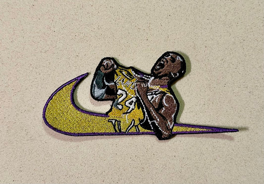 Patch for ironing basketball goat Kobe | Kobe patches, sports patches, the goat patches, yellow patches for anything