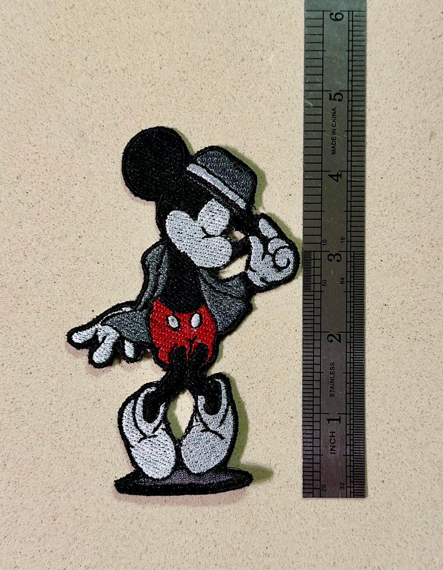 Patch for ironing mj mouse micke | mouse patches, dance patches, mickie patches, fun patches for anything