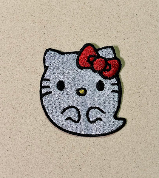 Boo kitty ghost  patch￼
