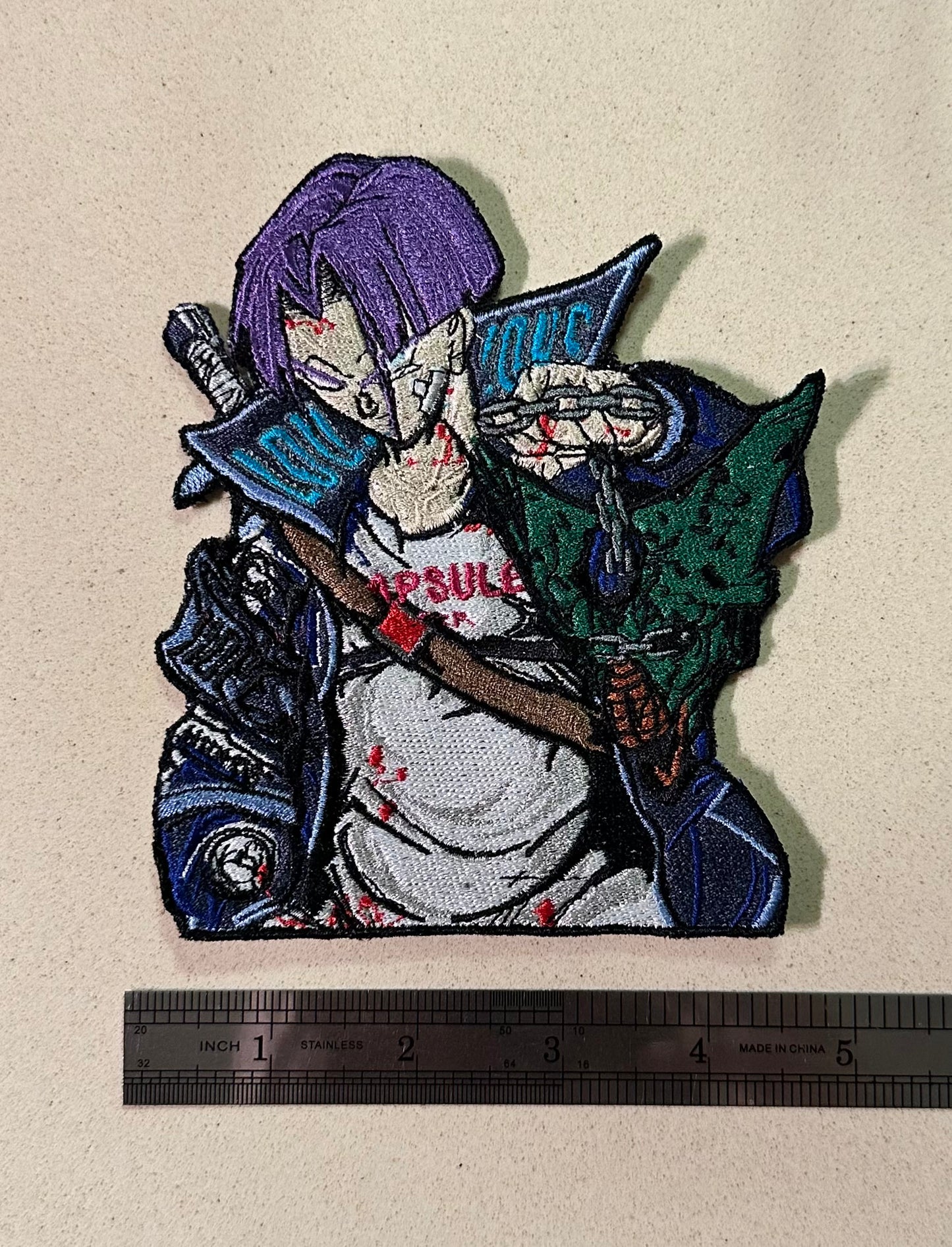 Patch for ironing dragon anime fighting character | dragon patches, cartoon patches, fighter patches, anime patches for anything