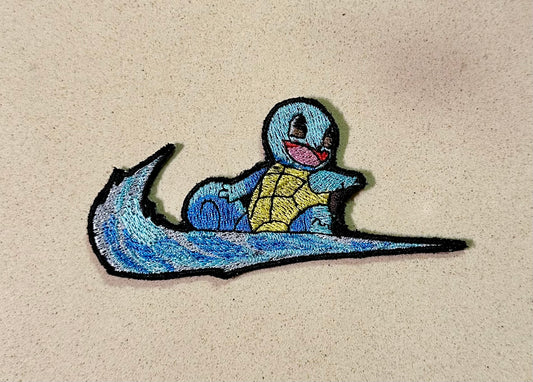 Cute Surfing water turtle patch