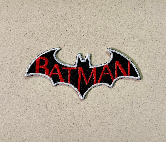 Patch for ironing filled in bat emblem | bat emblem patches, battarang patches, dark knight patches, bat sign patches for anything