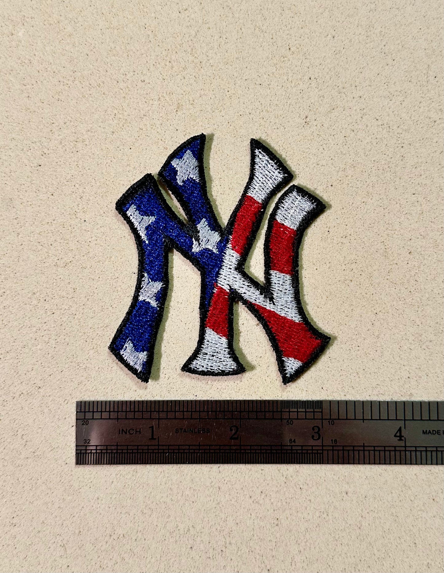 Patch for ironing American flag sports team | Yankees patches, baseball patches, sports patches, flag patches for anything